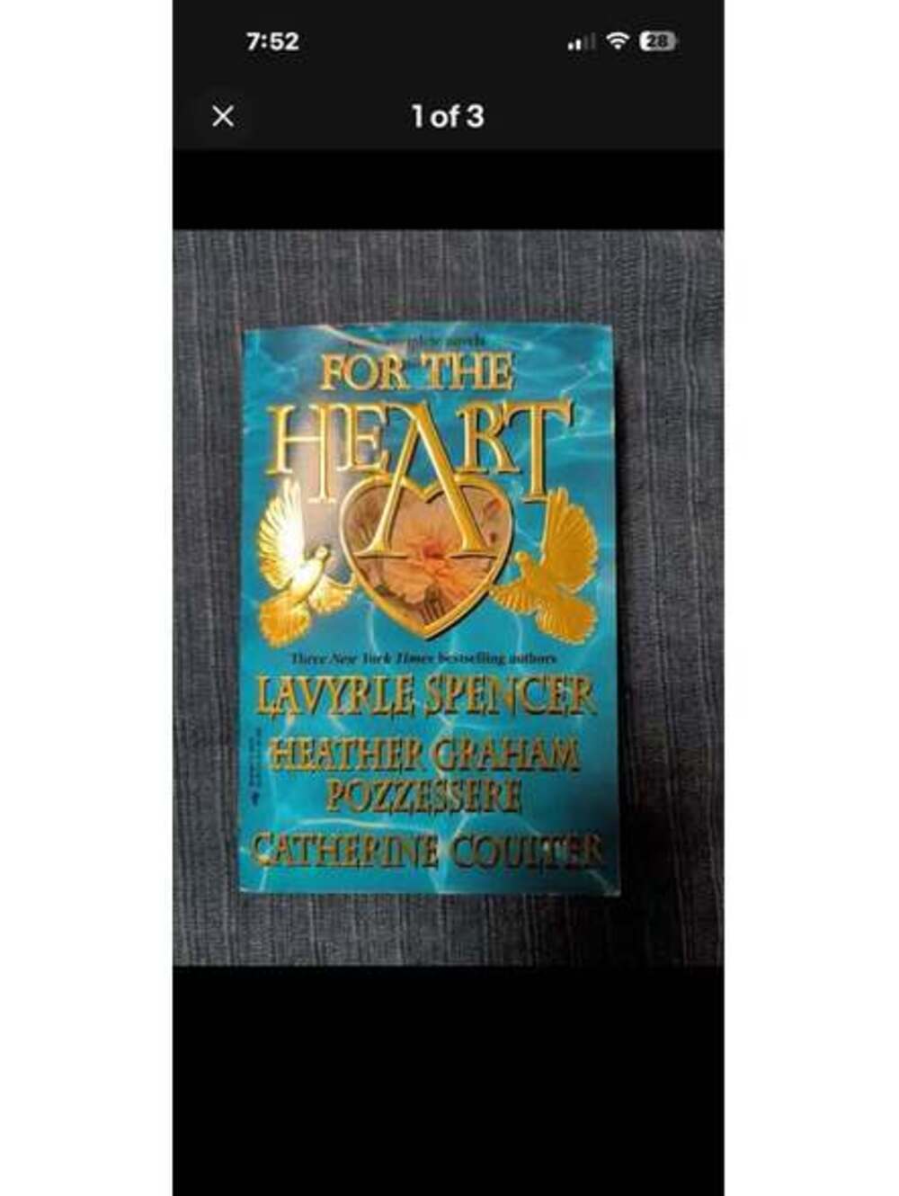 For the Heart - LaVyrle Spencer, Heather Graham Pozzessere, Catherine Coulter